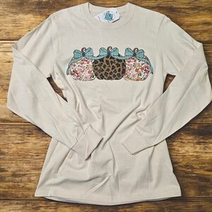 Pumkin Trio Long Sleeve T-shirt